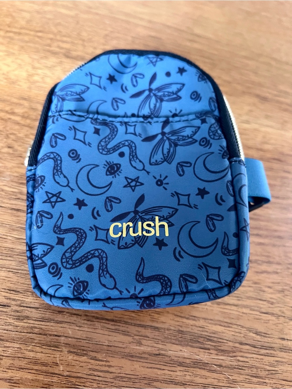 Crush Kids Blue Patterned Mini Pouch